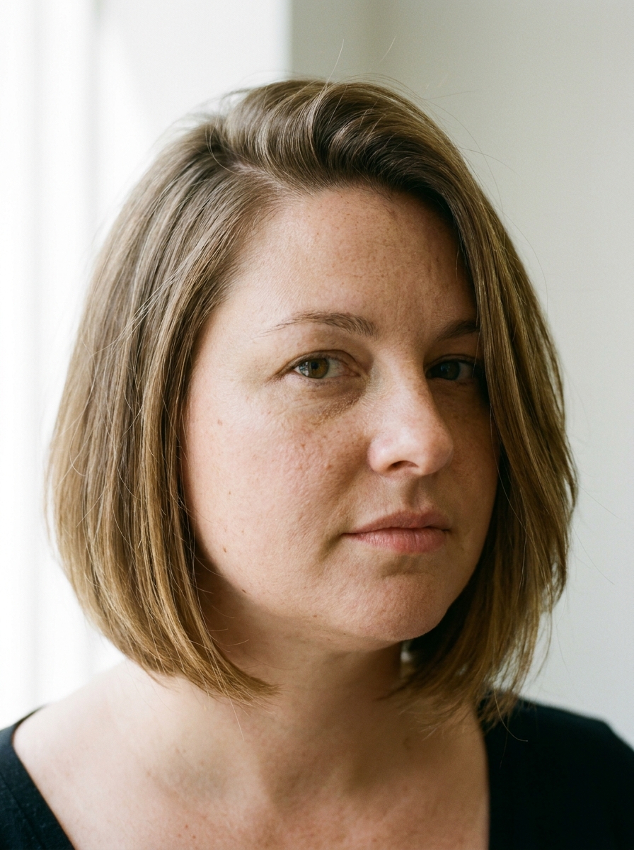 Bob mit tiefem Seitenscheitel als Bob Frisuren für rundes Gesicht Inspiration 2026